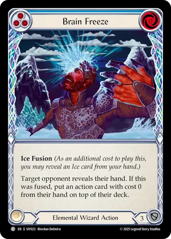 Brain Freeze (Blue) — Silver Age Chapter 1 - Iyslander — Flesh and Blood
