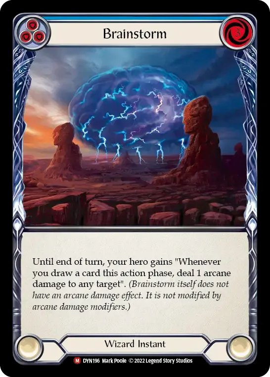 Brainstorm — Dynasty — Flesh and Blood