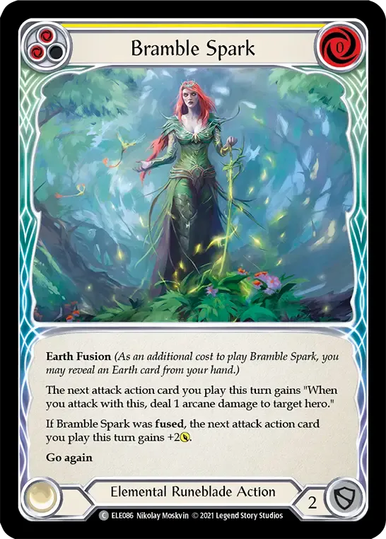 Bramble Spark (Yellow) — Tales of Aria — Flesh and Blood