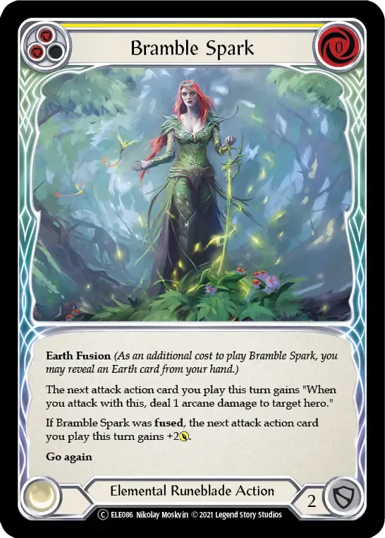 Bramble Spark (Yellow) — Tales of Aria - Unlimited — Flesh and Blood