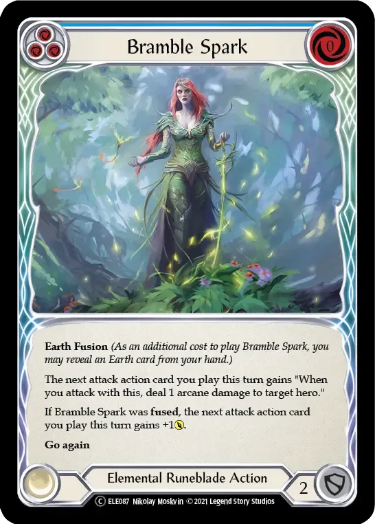 Bramble Spark (Blue) — Tales of Aria - Unlimited — Flesh and Blood