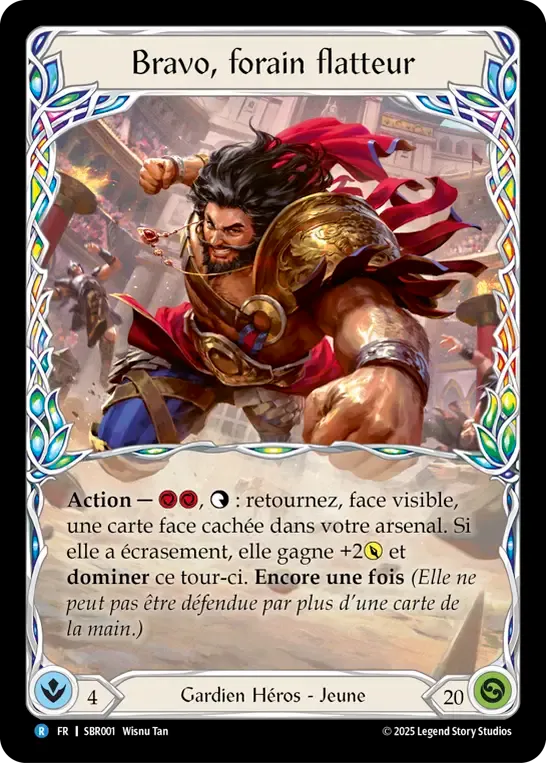 Bravo, forain flatteur — Silver Age Chapter 1 - Bravo, Flattering Showman — Flesh and Blood