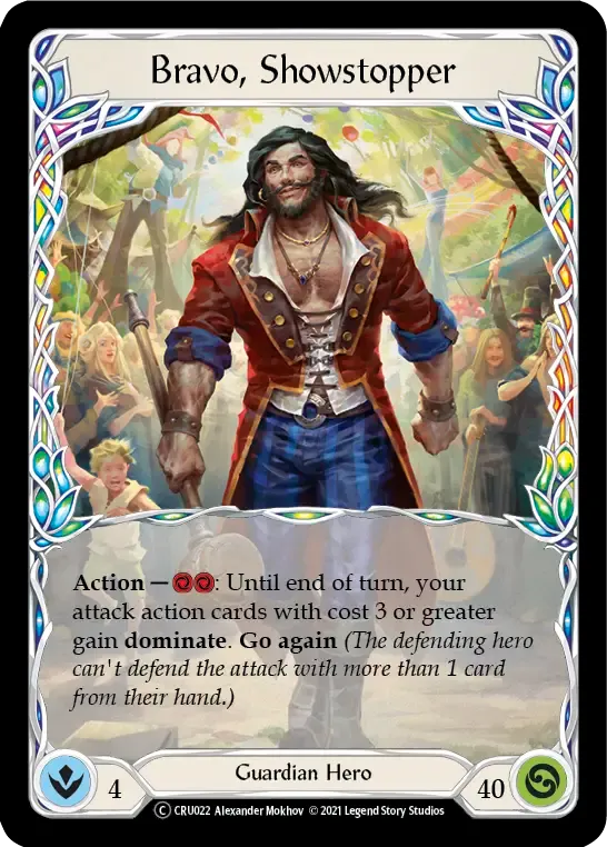 Bravo, Showstopper — Crucible of War - Unlimited — Flesh and Blood