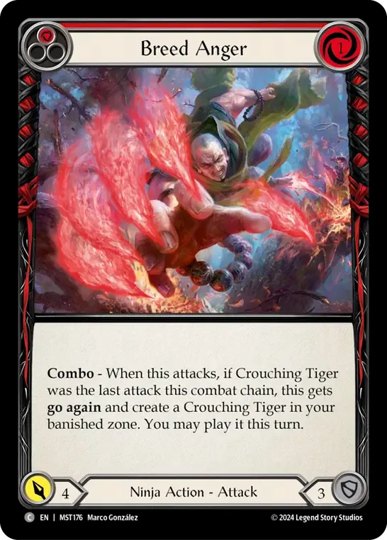 Breed Anger (Red) — Part the Mistveil — Flesh and Blood