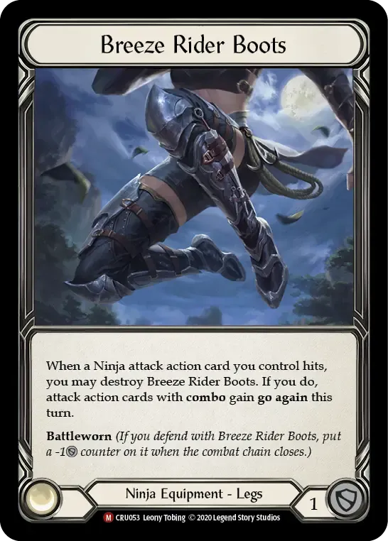 Breeze Rider Boots — Crucible of War — Flesh and Blood