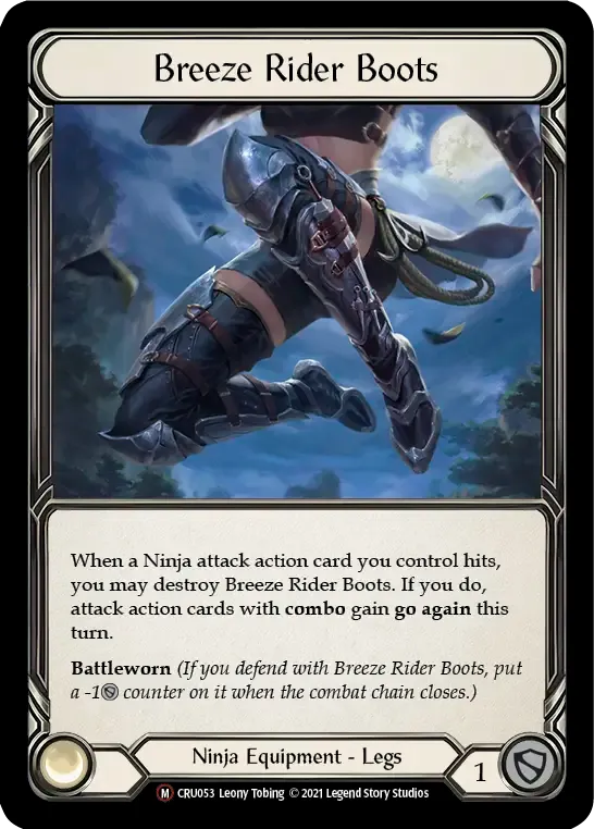 Breeze Rider Boots — Crucible of War - Unlimited — Flesh and Blood
