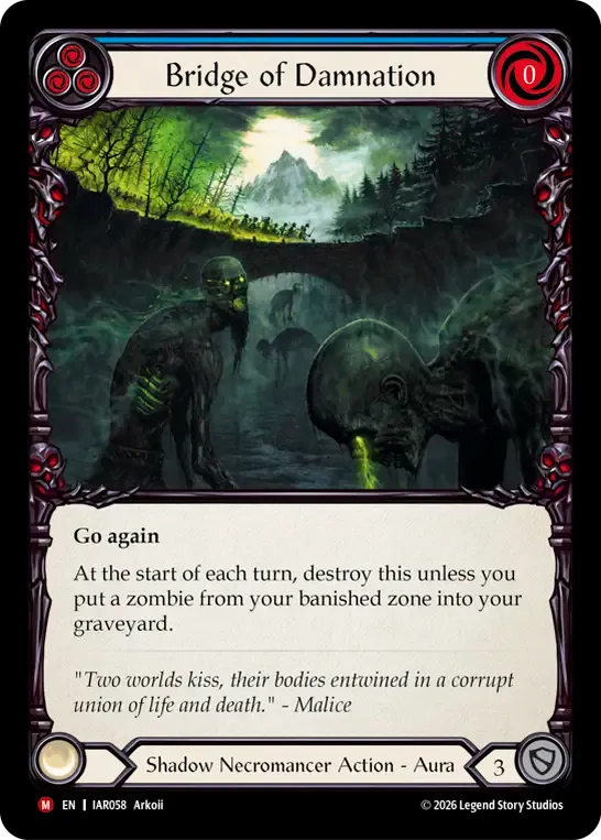 Bridge of Damnation — Usurp the Shadow Throne — Flesh and Blood