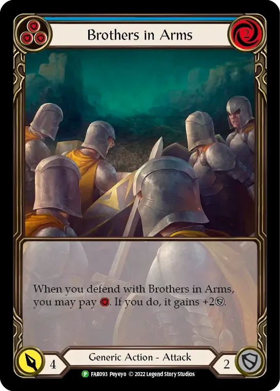 Brothers in Arms — Flesh and Blood: Promo Cards — Flesh and Blood
