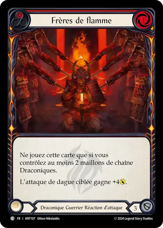 Frères de flamme — The Hunted — Flesh and Blood