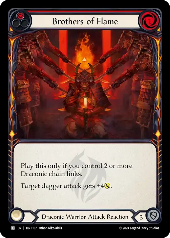 Frères de flamme — The Hunted — Flesh and Blood