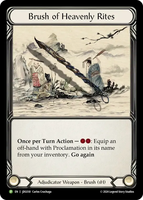 Brush of Heavenly Rites — Flesh and Blood: Promo Cards — Flesh and Blood