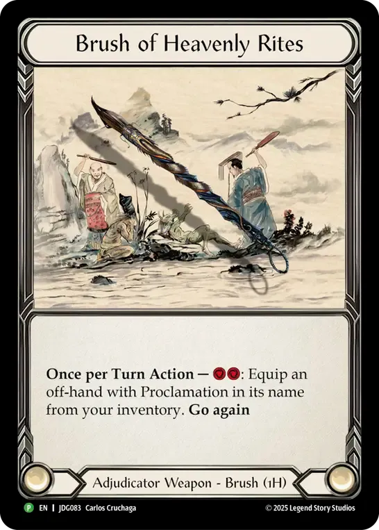 Brush of Heavenly Rites — Flesh and Blood: Promo Cards — Flesh and Blood