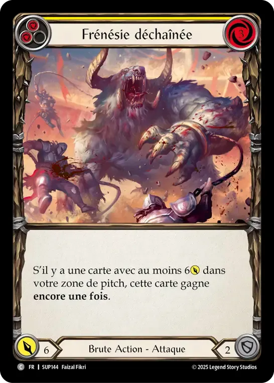 Frénésie déchaînée — Super Slam — Flesh and Blood