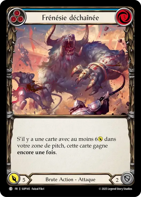 Frénésie déchaînée — Super Slam — Flesh and Blood