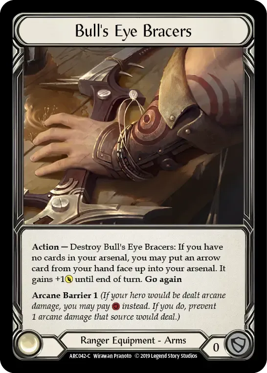 Bull's Eye Bracers — Arcane Rising — Flesh and Blood