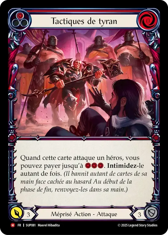 Tactiques de tyran — Super Slam — Flesh and Blood