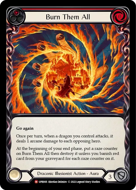 Burn Them All — Uprising — Flesh and Blood