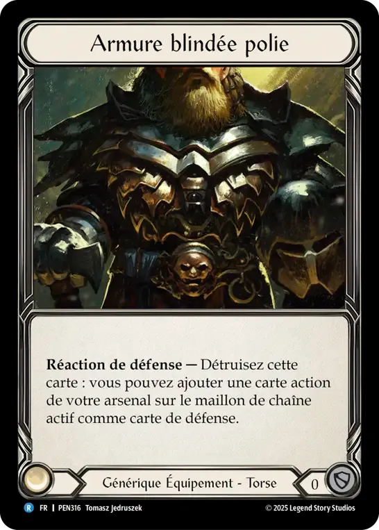 Burnished Bunkerplate — Compendium of Rathe — Flesh and Blood