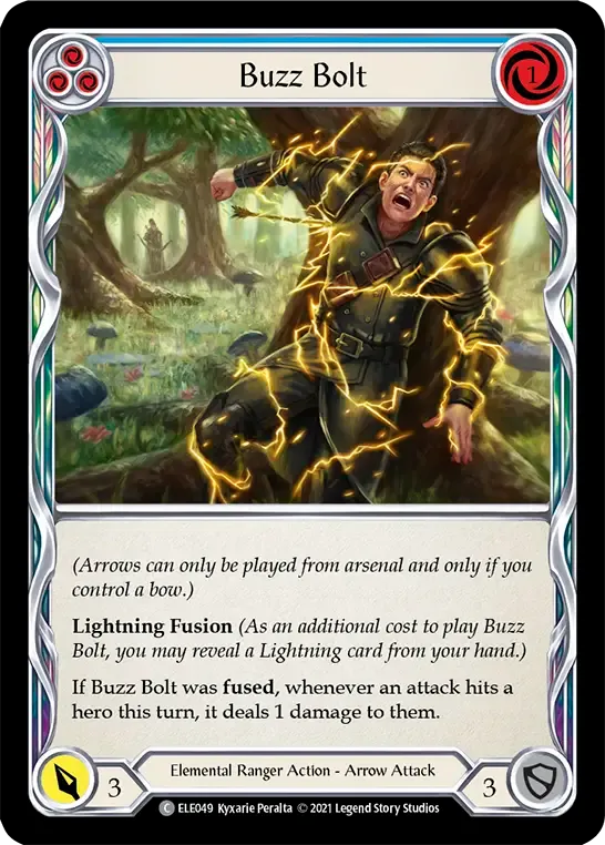 Buzz Bolt (Blue) — Tales of Aria — Flesh and Blood