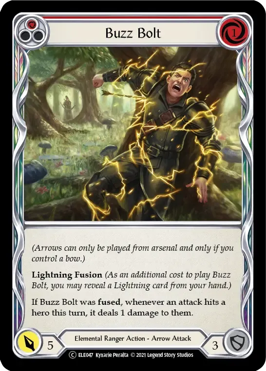 Buzz Bolt (Red) — Tales of Aria - Unlimited — Flesh and Blood