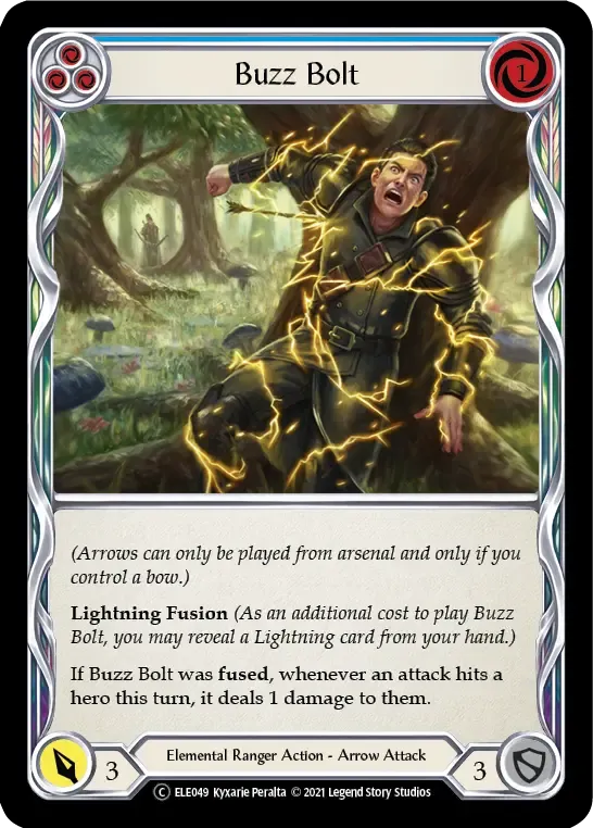 Buzz Bolt (Blue) — Tales of Aria - Unlimited — Flesh and Blood