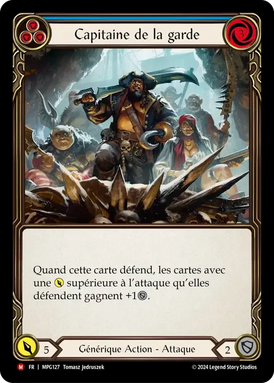 Capitaine de la garde — Mastery Pack Guardian — Flesh and Blood