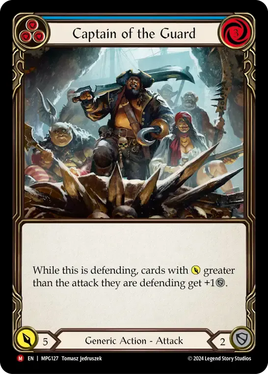 Captain of the Guard — Mastery Pack Guardian — Flesh and Blood