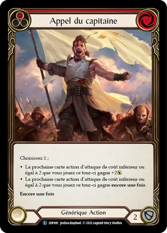 Appel du capitaine — History Pack 2 - Black Label — Flesh and Blood