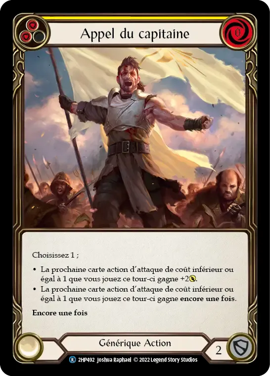 Appel du capitaine from History Pack 2 - Black Label - Flesh and Blood