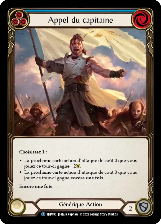Appel du capitaine — History Pack 2 - Black Label — Flesh and Blood