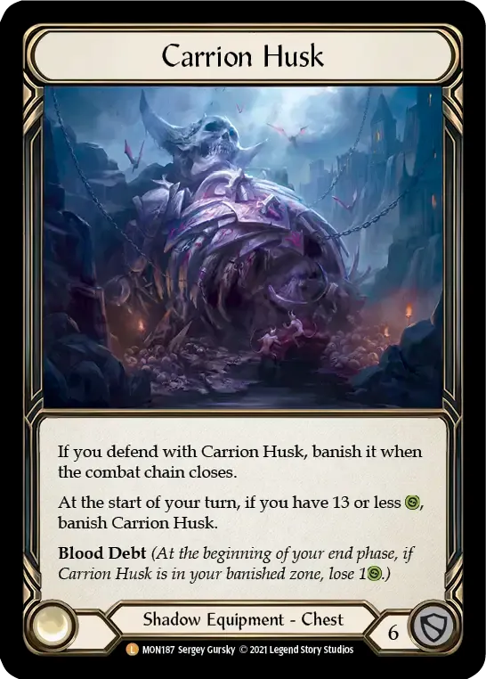 Carrion Husk — Monarch — Flesh and Blood