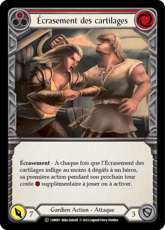 Écrasement des cartilages — Bravo - Blitz Deck — Flesh and Blood