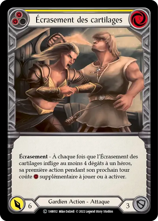 Écrasement des cartilages — Bravo - Blitz Deck — Flesh and Blood