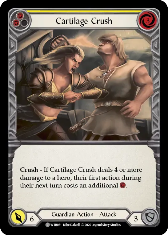 Cartilage Crush (Yellow) — Welcome to Rathe - Unlimited — Flesh and Blood