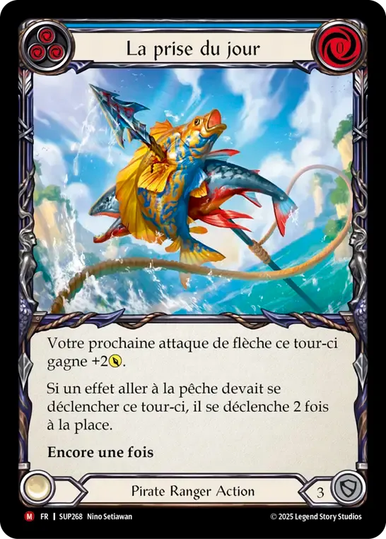 La prise du jour — Super Slam — Flesh and Blood