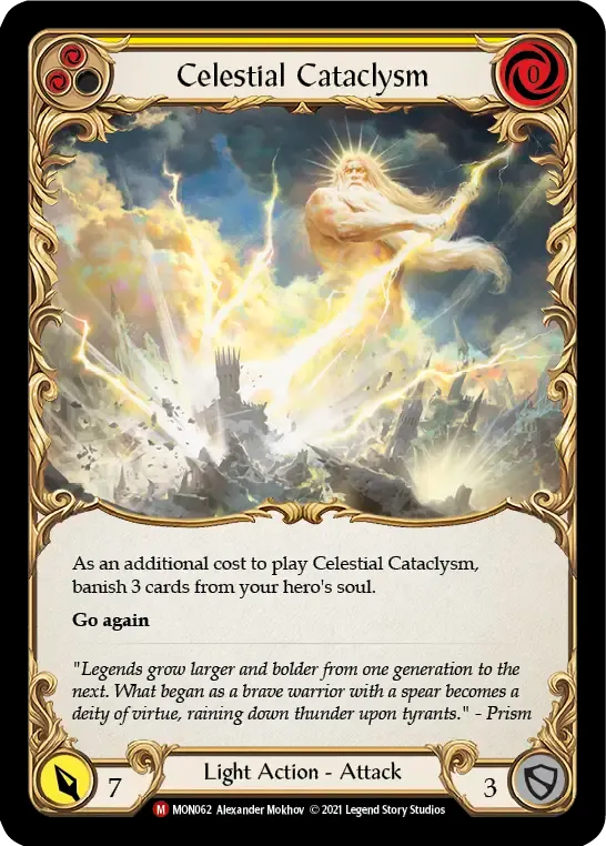 Celestial Cataclysm — Monarch — Flesh and Blood