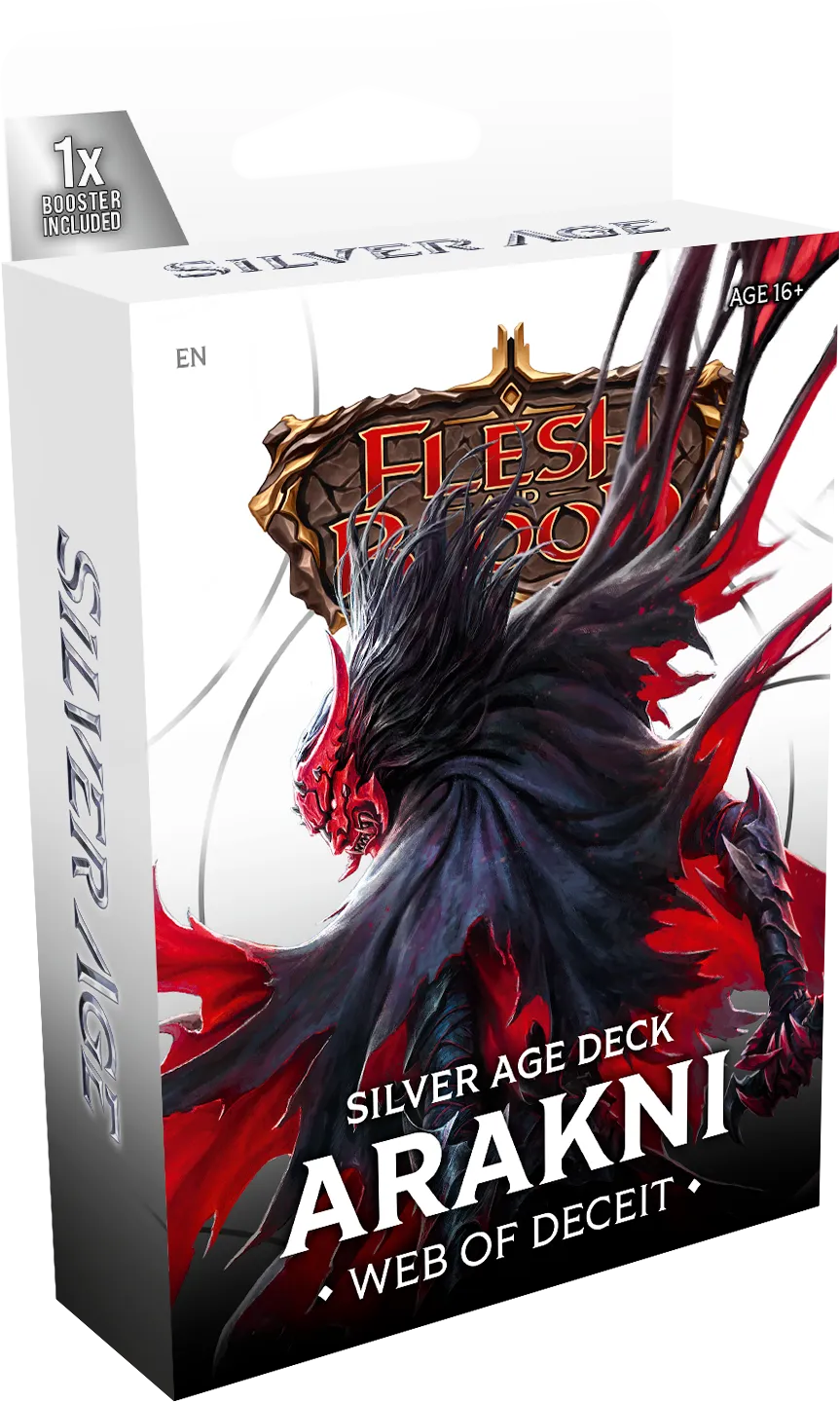 Silver Age chapter 2 - Arakni Deck — Silver Age Chapter 2 - Arakni, Web of Deceit — Flesh and Blood