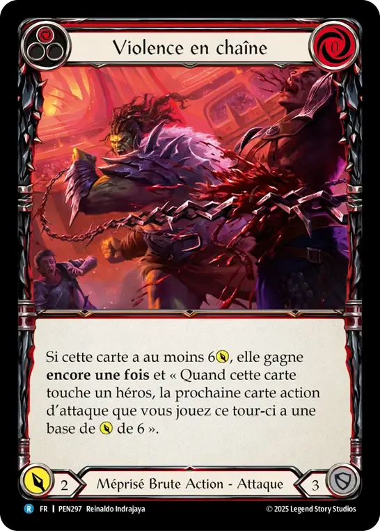 Violence en chaîne — Compendium of Rathe — Flesh and Blood