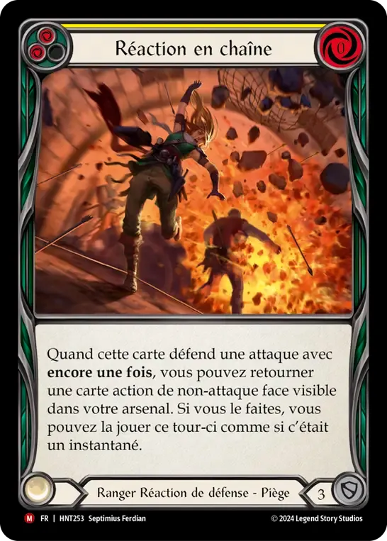 Réaction en chaîne — The Hunted — Flesh and Blood