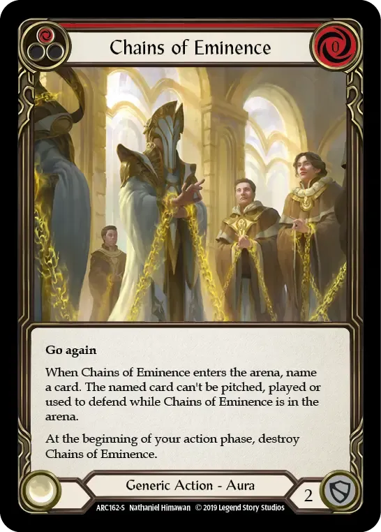 Chains of Eminence — Arcane Rising — Flesh and Blood