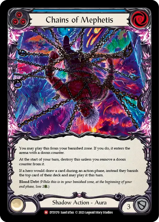 Chains of Mephetis — Dusk till Dawn — Flesh and Blood