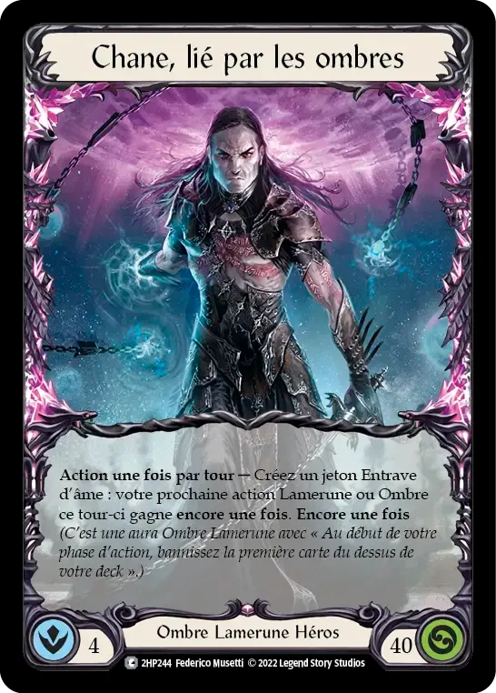 Chane, lié par les ombres — History Pack 2 - Black Label — Flesh and Blood