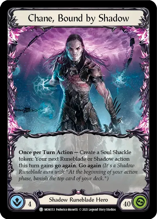 Chane, Bound by Shadow from Monarch - Flesh and Blood