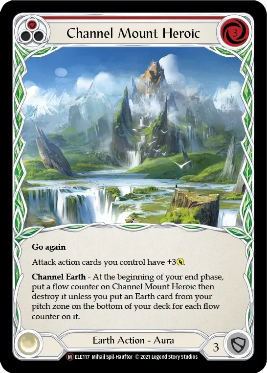 Channel Mount Heroic from Tales of Aria - Unlimited - Flesh and Blood