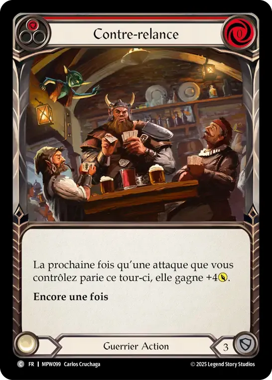 Contre-relance — Mastery Pack Warrior — Flesh and Blood