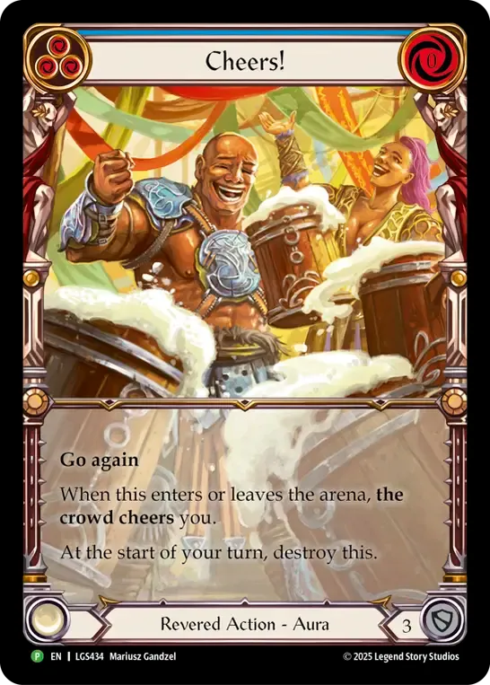 Cheers! — Flesh and Blood: Promo Cards — Flesh and Blood