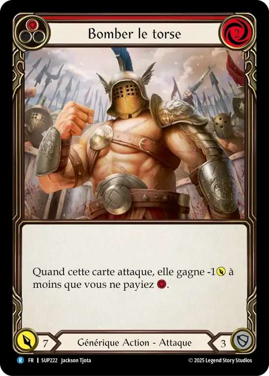 Bomber le torse — Super Slam — Flesh and Blood