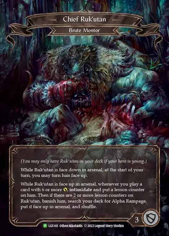 Chief Ruk'utan — Flesh and Blood: Promo Cards — Flesh and Blood