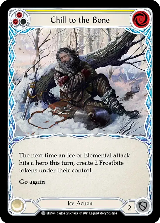 Chill to the Bone (Yellow) — Tales of Aria — Flesh and Blood