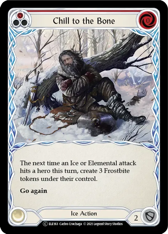 Chill to the Bone (Red) — Tales of Aria - Unlimited — Flesh and Blood